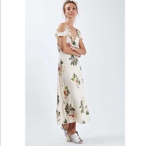 TopShop Floral Wrap Dress